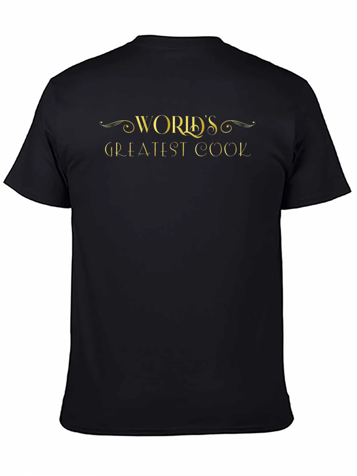 Worlds Greatest Cook Black T-Shirt product image 4