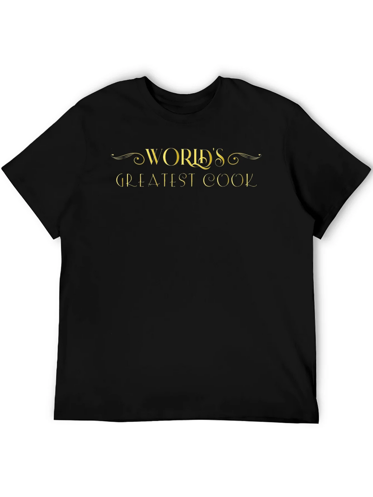 Worlds Greatest Cook Black T-Shirt product image 5