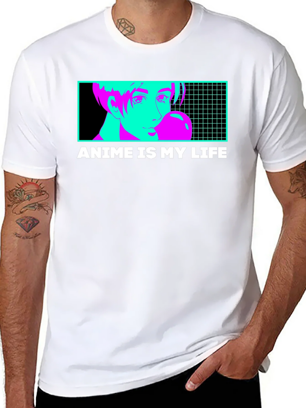 Anime Is My Life T-Shirt - Vaporwave Design product image 7