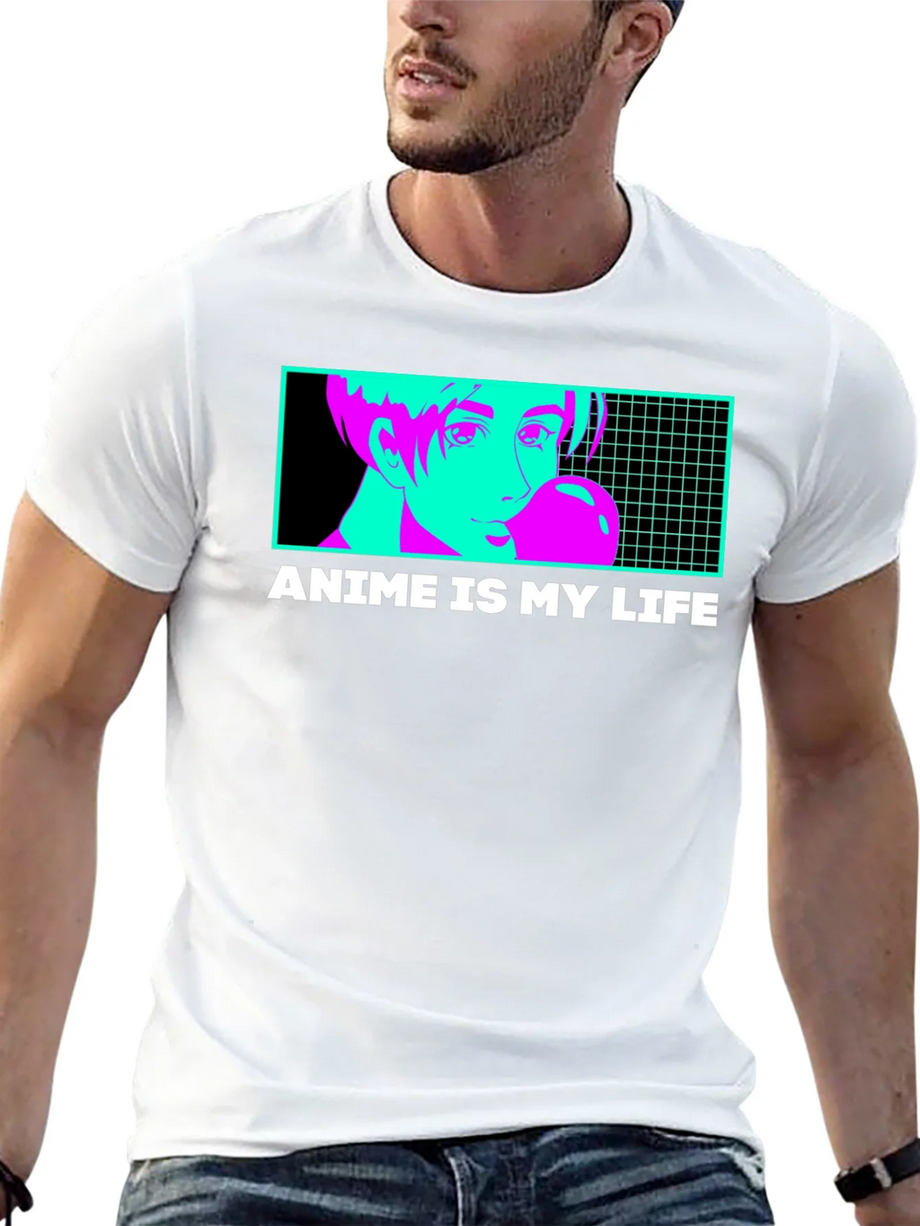 Anime Is My Life T-Shirt - Vaporwave Design product image 12