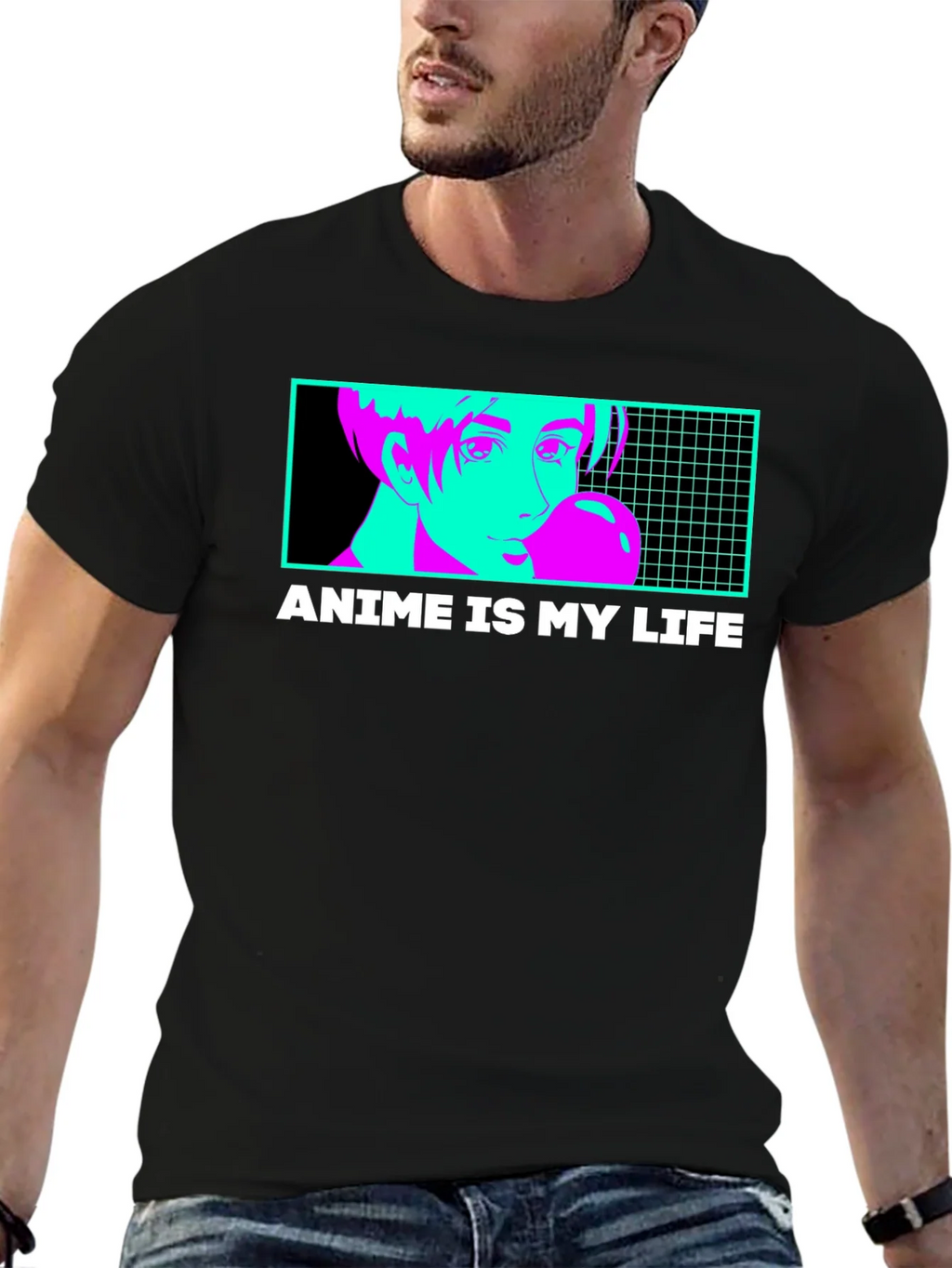 Anime Is My Life T-Shirt - Vaporwave Design product image 6
