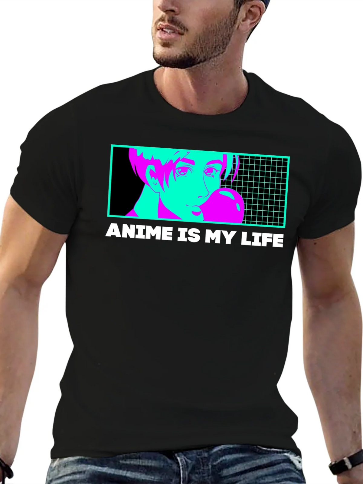 Anime Is My Life T-Shirt - Vaporwave Design product image 6
