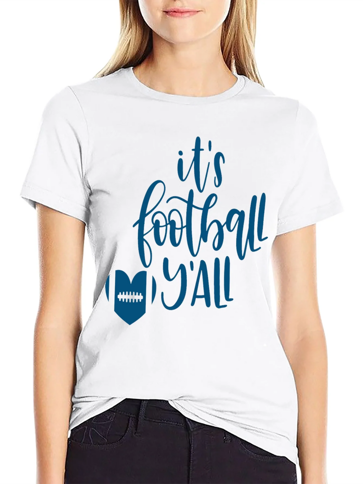 Its Football Yall Graphic Tee product image 8