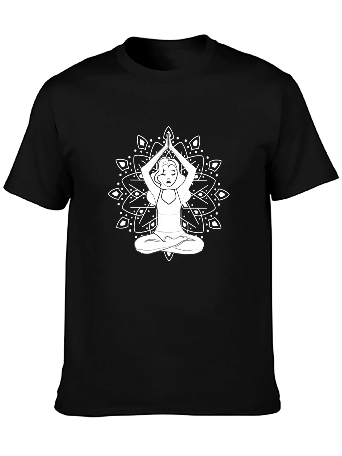 Yoga Mandala Graphic Tee - Relaxed Fit product image 3