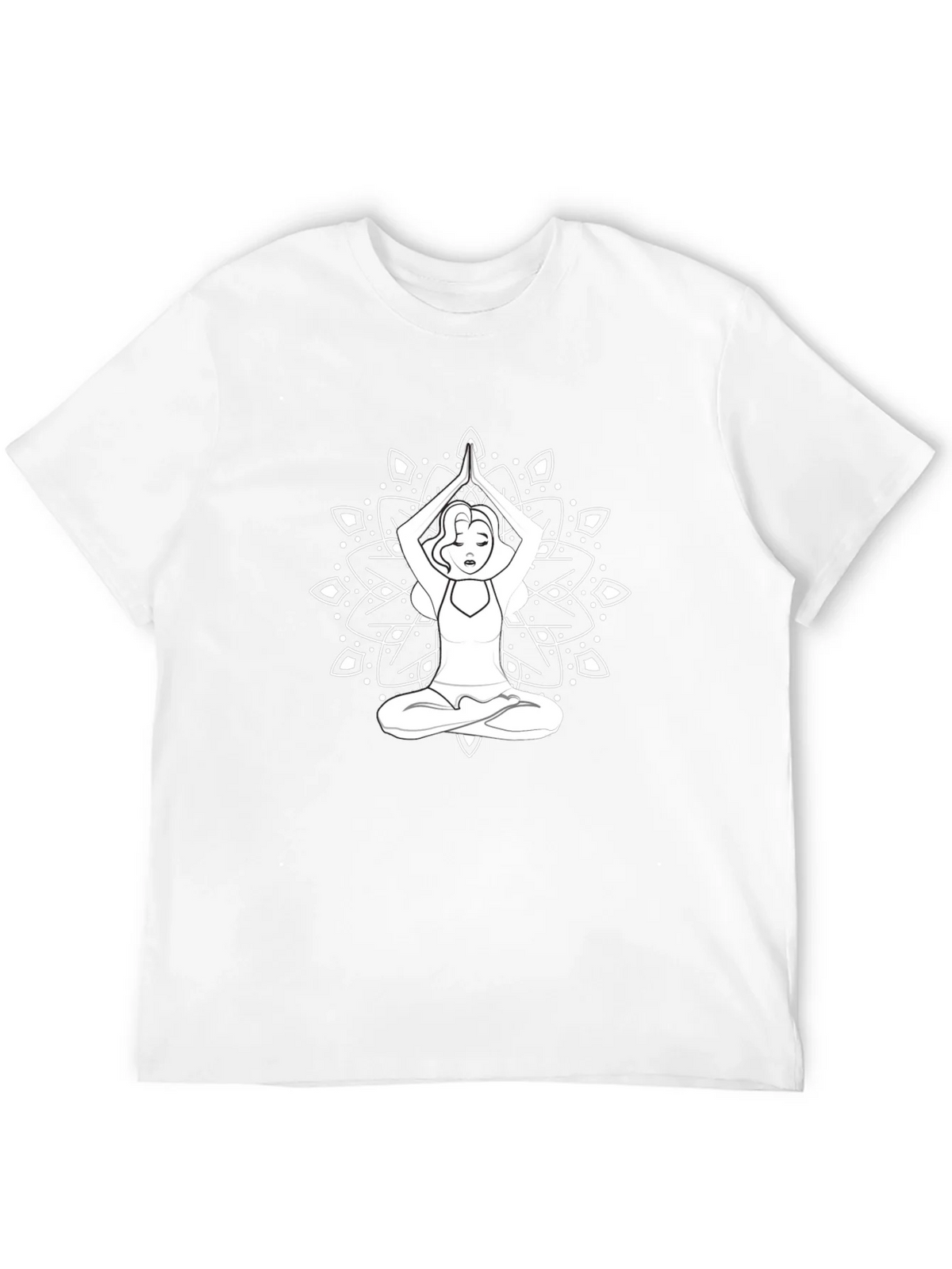 Yoga Mandala Graphic Tee - Relaxed Fit product image 11