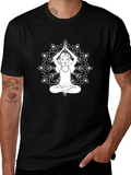 Yoga Mandala Graphic Tee - Relaxed Fit product image 1
