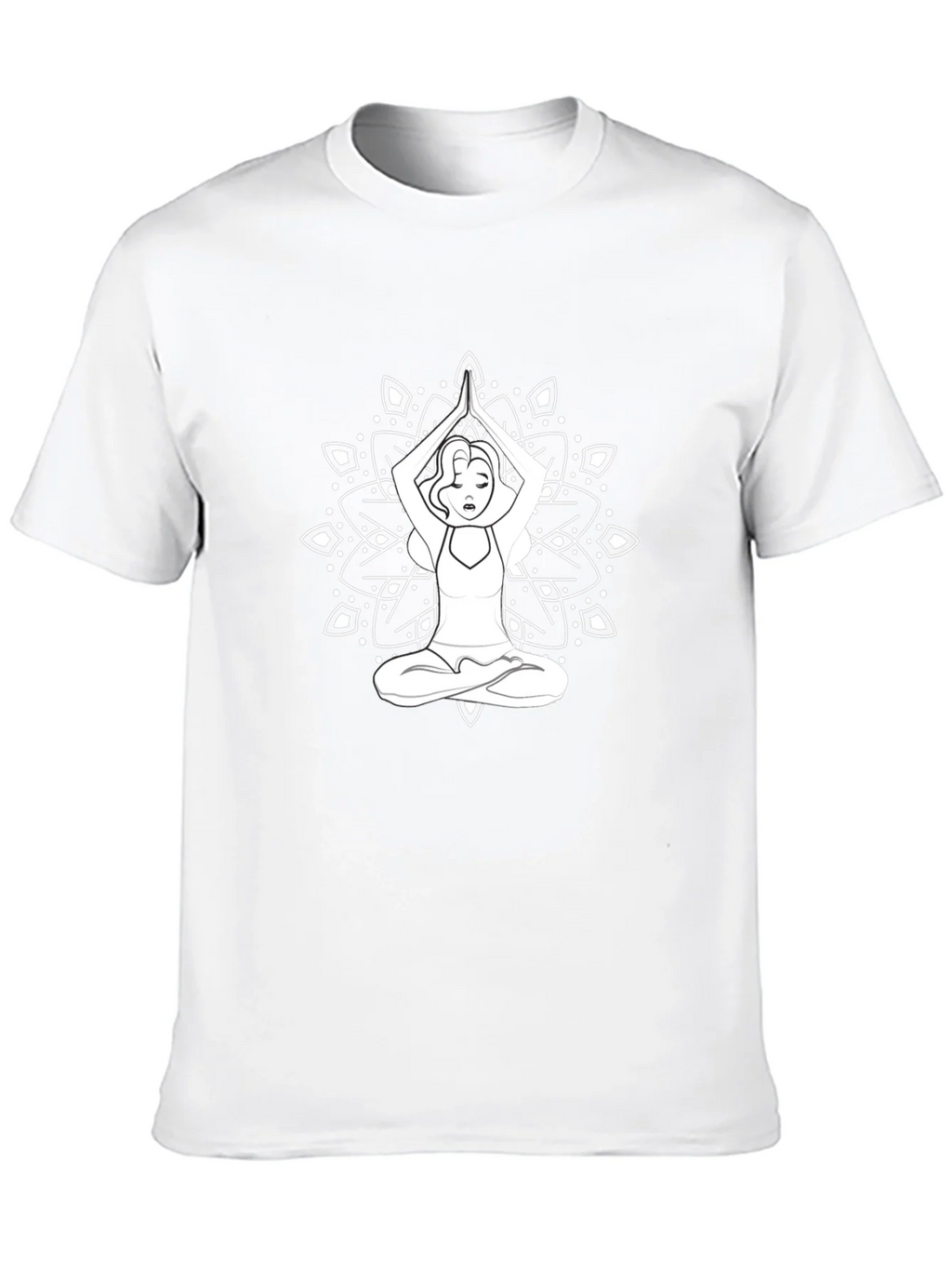 Yoga Mandala Graphic Tee - Relaxed Fit product image 9