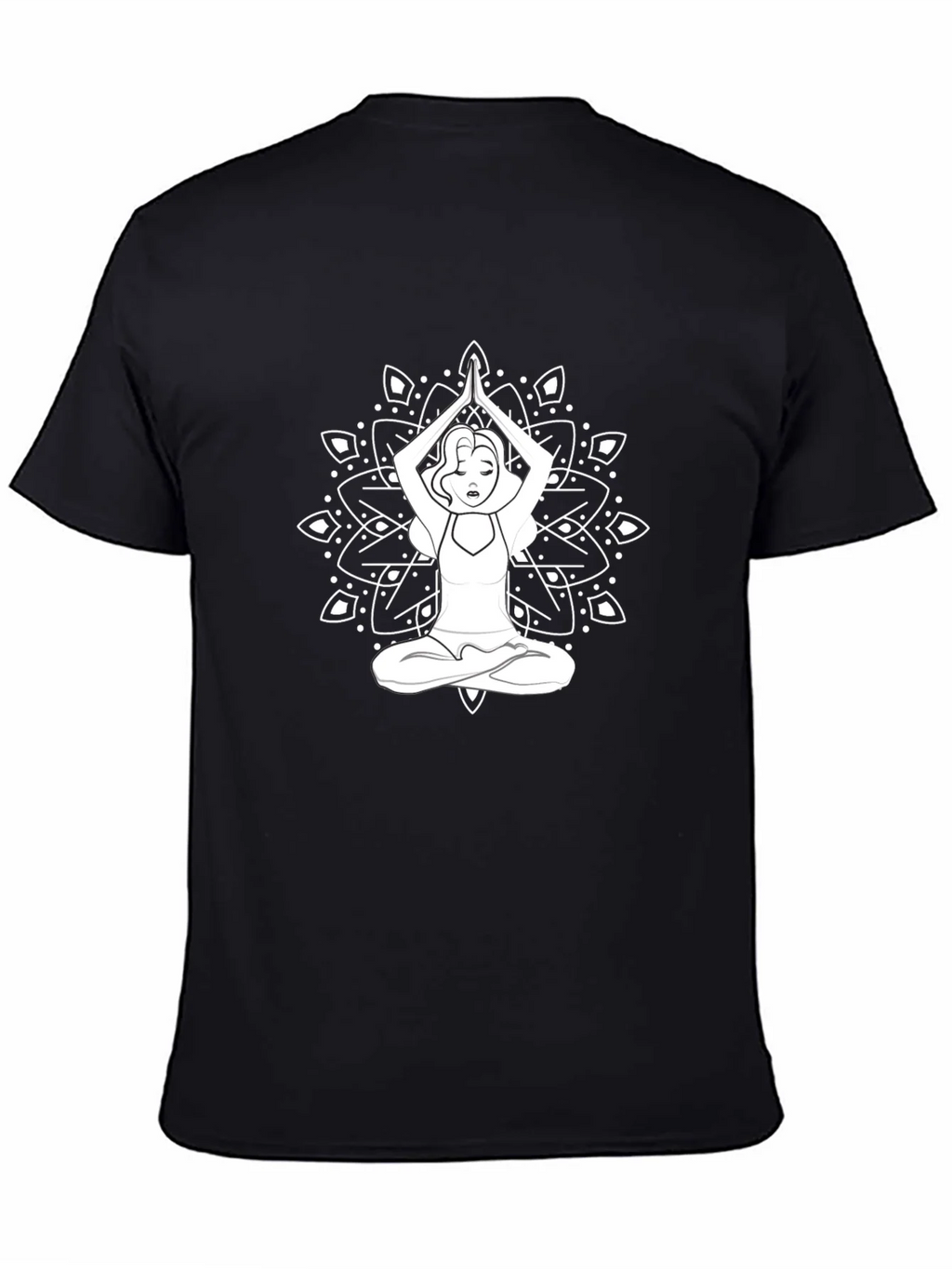 Yoga Mandala Graphic Tee - Relaxed Fit product image 4