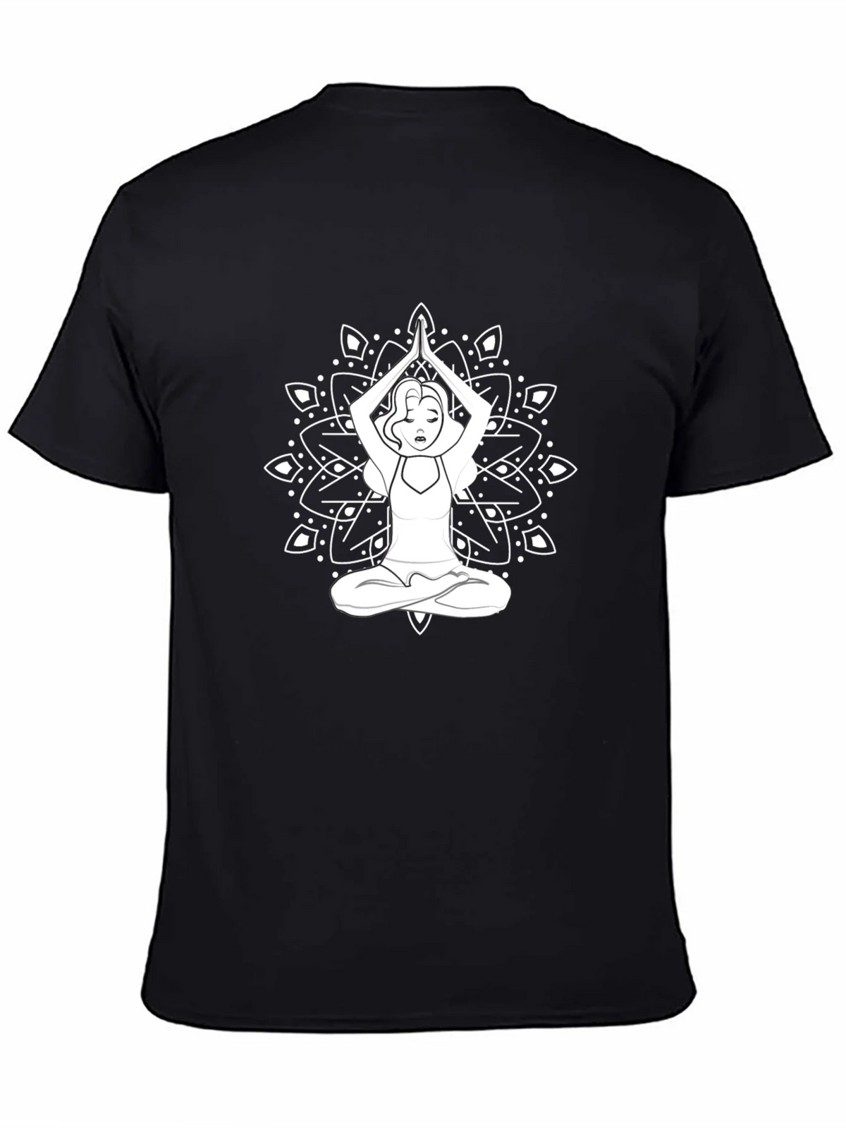 Yoga Mandala Graphic Tee - Relaxed Fit product image 4