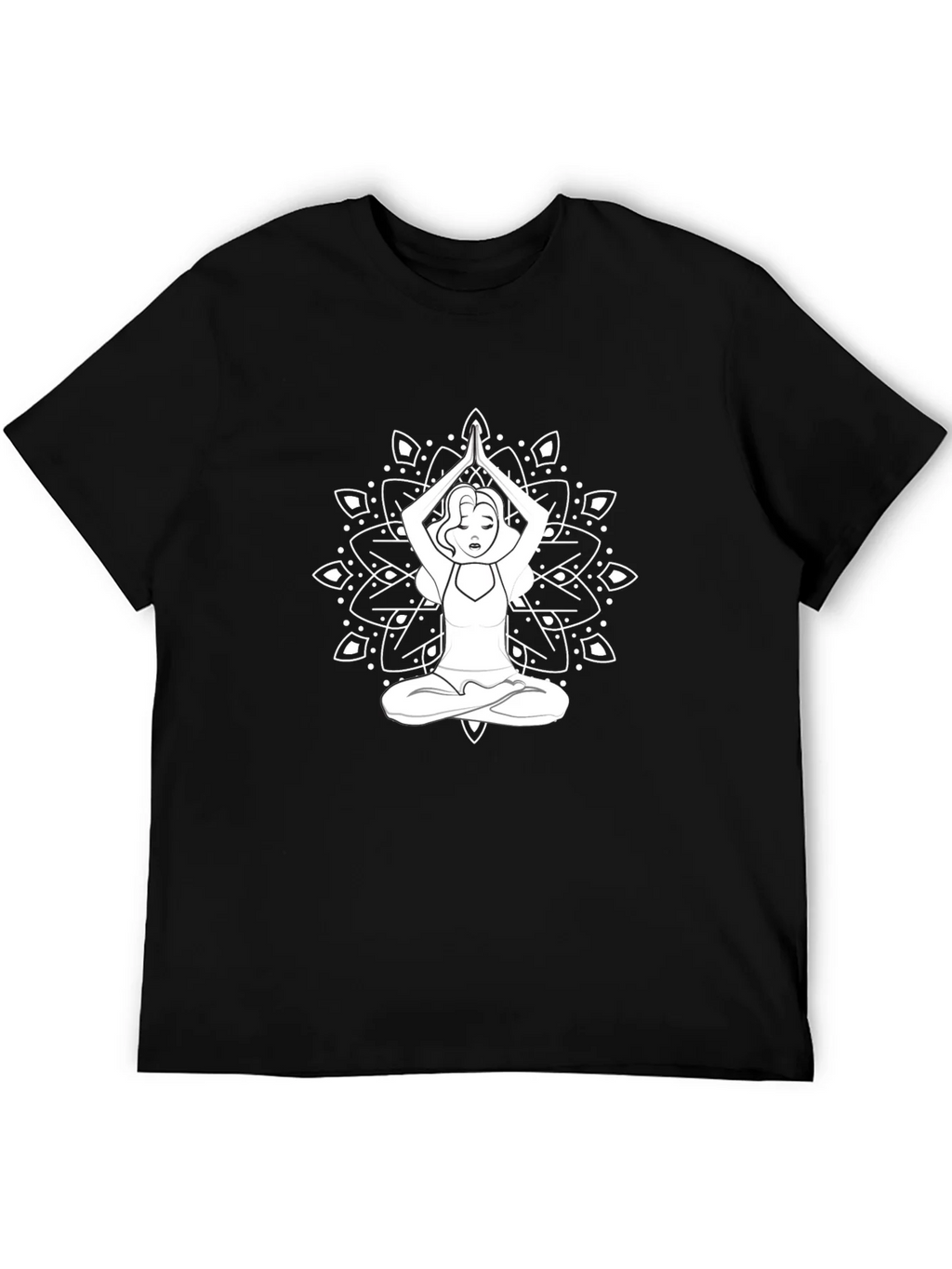 Yoga Mandala Graphic Tee - Relaxed Fit product image 5