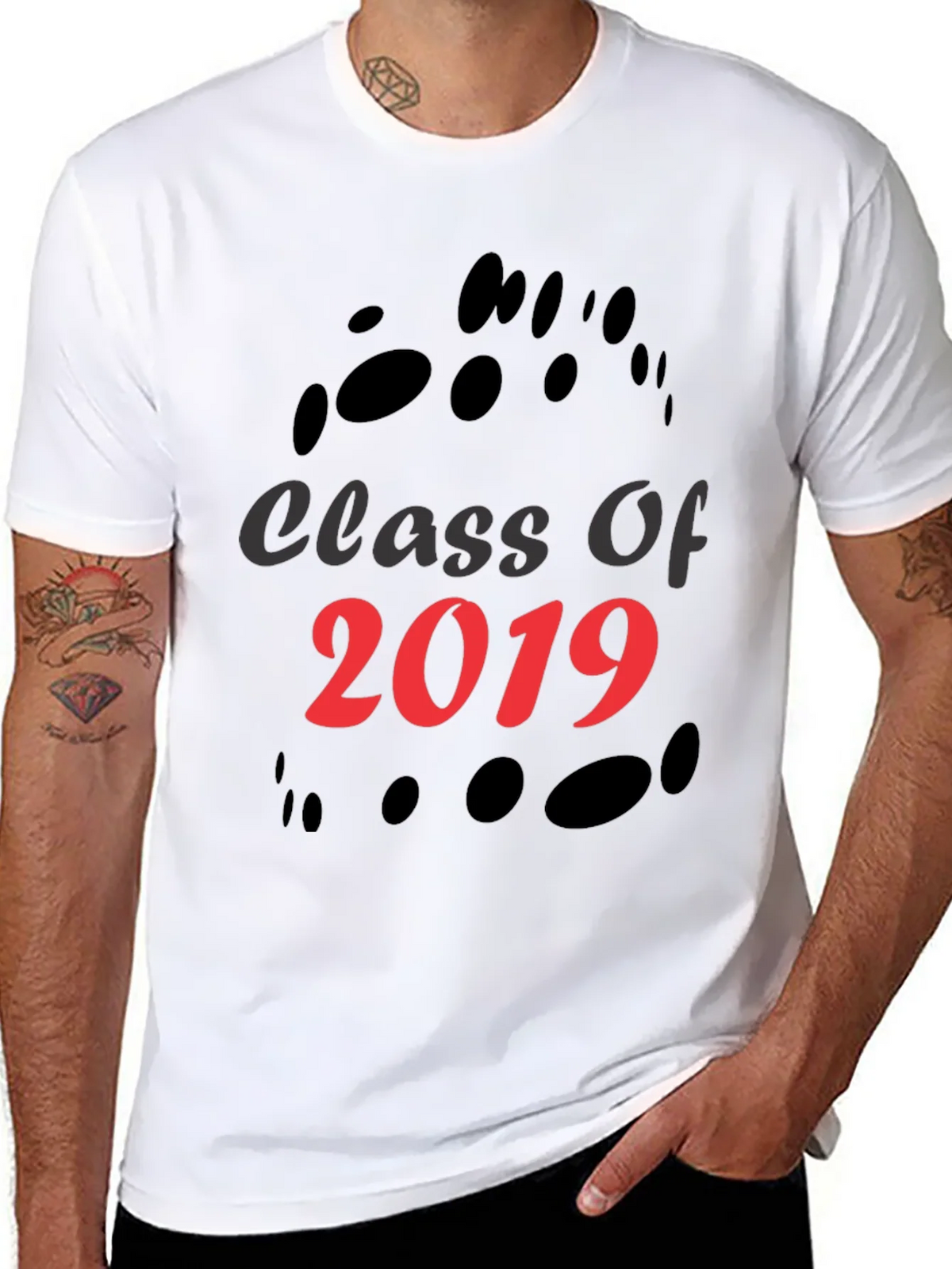 Class of 2019 Black T-Shirt product image 7
