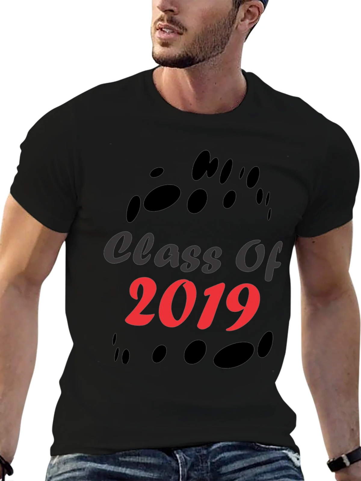 Class of 2019 Black T-Shirt product image 6
